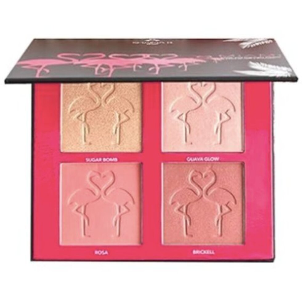 Shaina B. Miami Blush and Highlight Mini Palette- NIB